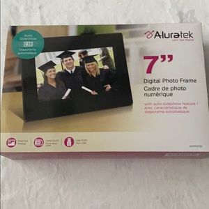 7” digital photo frame.